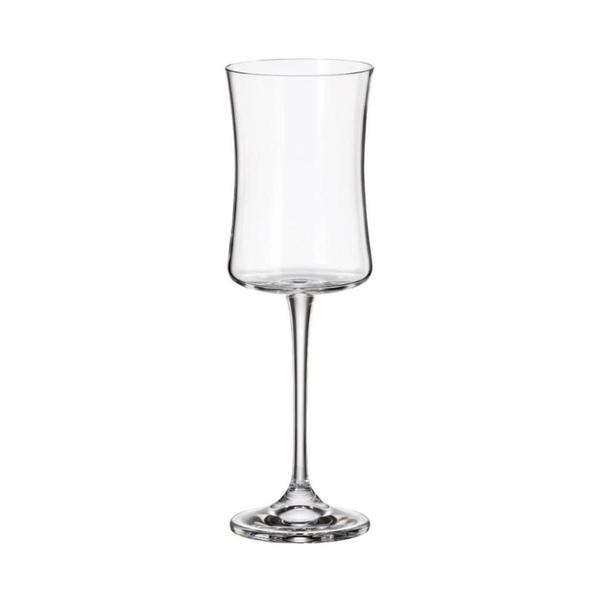 Imagem de Jogo De Taças Para Vinho Branco Em Cristal Buteo Com 6 Peças 260ml Bohemia - Full Fit