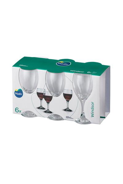 Imagem de Jogo de Taças para Vinho Nadir Windsor 250ml 6 Peças