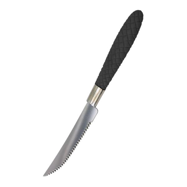 Jogo de Talheres Blumenau com 72 Faca Inox Preto Decorado - UNIVENDAS Imagem de Jogo de Talheres Blumenau com 72 Faca Inox Preto Decorado