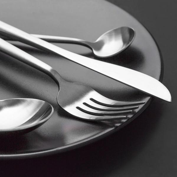 Imagem de Jogo De Talheres P Aparelho De Jantar Faqueiro Inox Prata ou Dourado 20 Peças Utensílios de Cozinha Completo