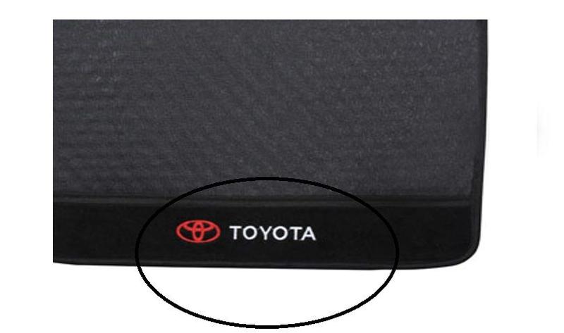 Imagem de Jogo de tapete carpete toyota universal bordado