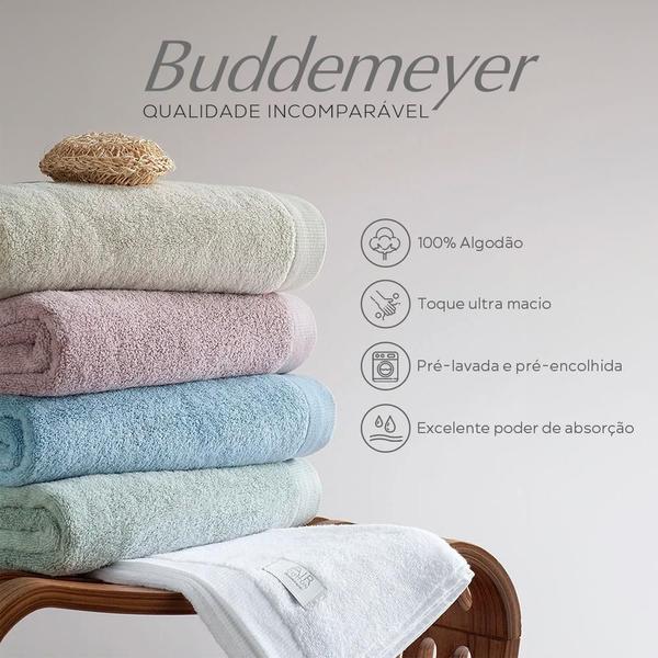 Imagem de Jogo de Toalhas 5 peças Jacquard Felpuda Buddemeyer - Dual Air