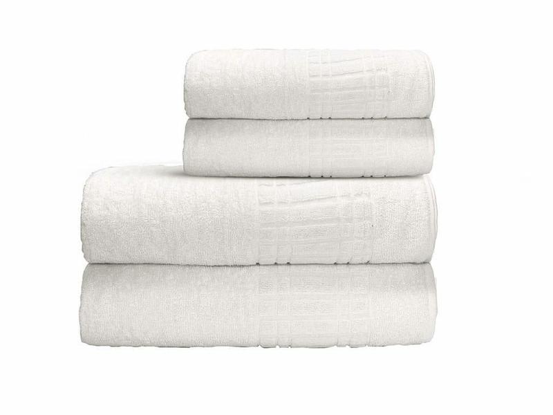 Imagem de Jogo de toalhas budd 4 peças de banho e rosto felpudo grande