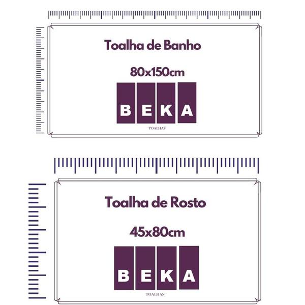 Imagem de Jogo de Toalhas de Banho 4 Peças 100% Algodão Alta Absorção (2 Banho + 2 Rosto ) Padrão Hotel/Pousada - Rosê