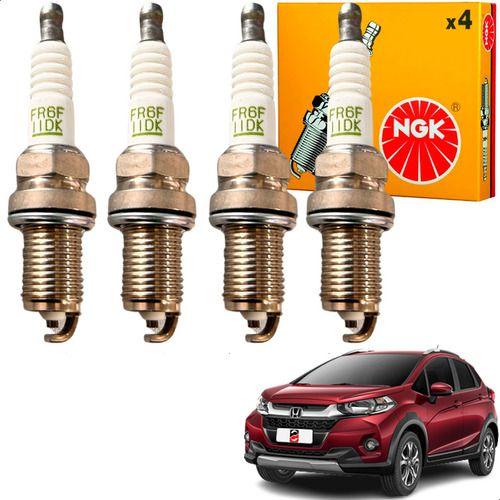 Imagem de Jogo de Vela Ignição Original  Ngk Honda Wrv 1.5 16v Flex 2017 2018 2019 2020 2021