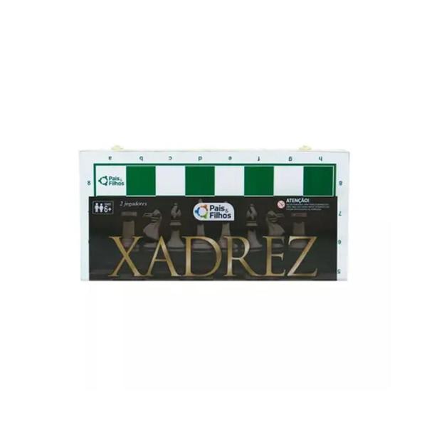 Imagem de Jogo De Xadrez Oficial Cx Em Madeira 40Cm - Pais E Filhos