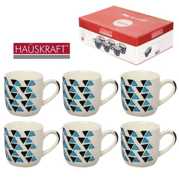 Imagem de Jogo De Xicara De Porcelana Para Café Hauskraft Com 6 Peças 90ml