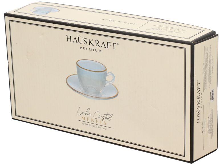 Imagem de Jogo de Xícaras de Café 85ml Hauskraft Matte 4 Peças