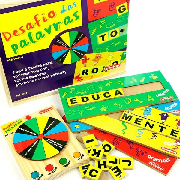 Jogo Desafio das Palavras - Carimbrás Imagem de Jogo Desafio das Palavras - Carimbrás