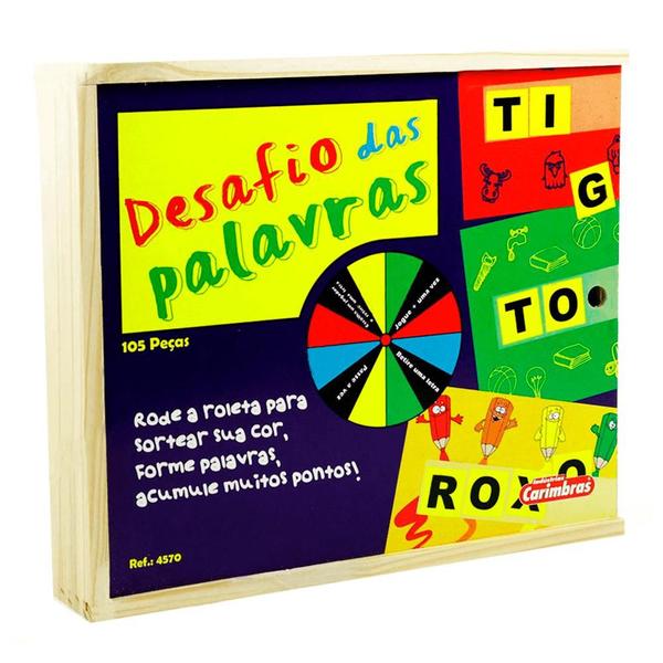 Jogo Desafio das Palavras - Carimbrás Imagem de Jogo Desafio das Palavras - Carimbrás