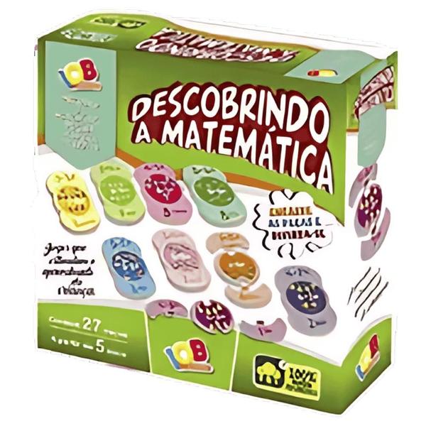 Imagem de Jogo Descobrindo a Matemática 233 IOB Brinquedos