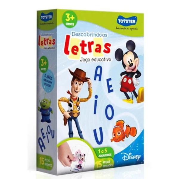 Imagem de Jogo Descobrindo As Letras Disney - Toyster 002789