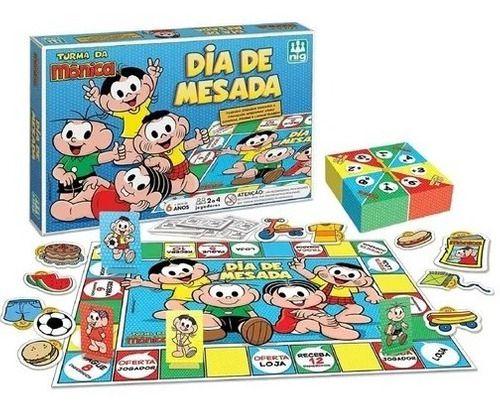 Imagem de Jogo Dia de Compras Turma Da Mônica Nig Tabuleiro Infantil 