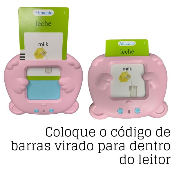 Jogo Didático Brinquedo Aprender Palavras Inglês e Espahol Infantil Educacional Cognitivo Educativo Presente Criança - Art Brink Imagem de Jogo Didático Brinquedo Aprender Palavras Inglês e Espahol Infantil Educacional Cognitivo Educativo Presente Criança