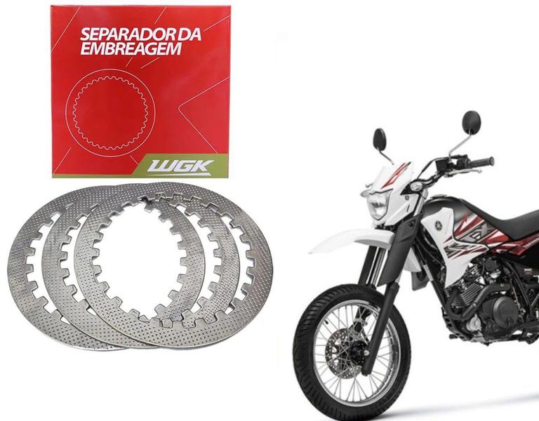 Imagem de Jogo Disco Separador Embreagem Wgk Xtz 150 Crosser Fazer Factor 150