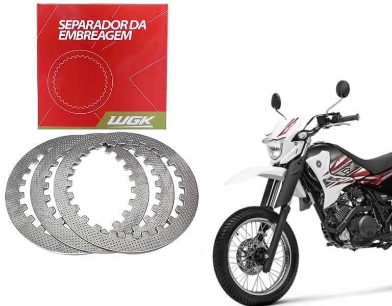 Jogo Disco Separador Embreagem Wgk Xtz 150 Crosser Fazer Factor 150 Imagem de Jogo Disco Separador Embreagem Wgk Xtz 150 Crosser Fazer Factor 150