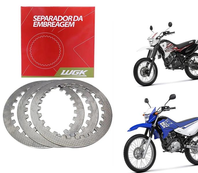 Imagem de Jogo Disco Separador Embreagem Wgk Xtz 150 Crosser Fazer Factor 150