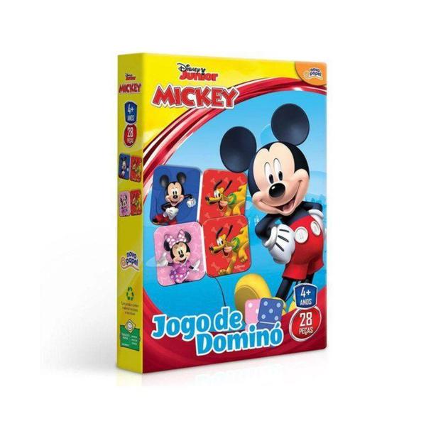 Imagem de Jogo Disney - Dominó Mickey - Toyster 8003 - TOYSTER BRINQUEDOS LTDA