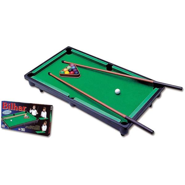 Jogo Diverso Bilhar para Crianças com Mesa de PVC e Acessórios - Braskit Imagem de Jogo Diverso Bilhar para Crianças com Mesa de PVC e Acessórios