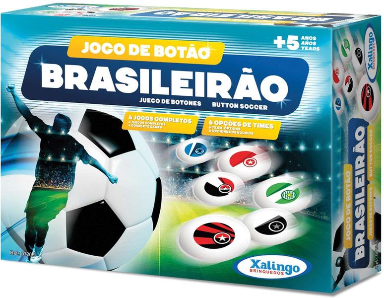 Jogo diverso Botoes Brasileirao com 4 Times Xalingo Imagem de Jogo diverso Botoes Brasileirao com 4 Times Xalingo