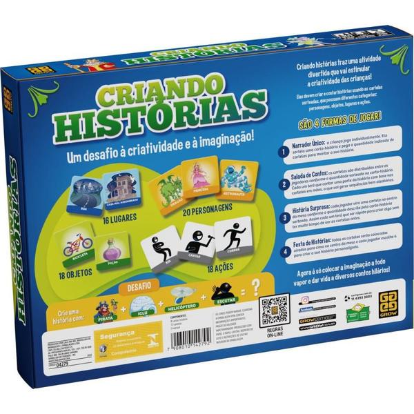 Jogo Diverso Criando Histórias - GROW Imagem de Jogo Diverso Criando Histórias