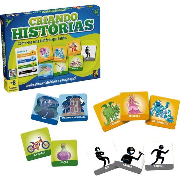 Jogo Diverso Criando Histórias - GROW Imagem de Jogo Diverso Criando Histórias