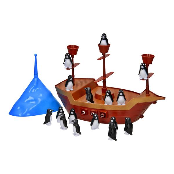 Jogo Divertido Para Crianças Pinguins Piratas Equilibristas - Art Brink Imagem de Jogo Divertido Para Crianças Pinguins Piratas Equilibristas - Art Brink