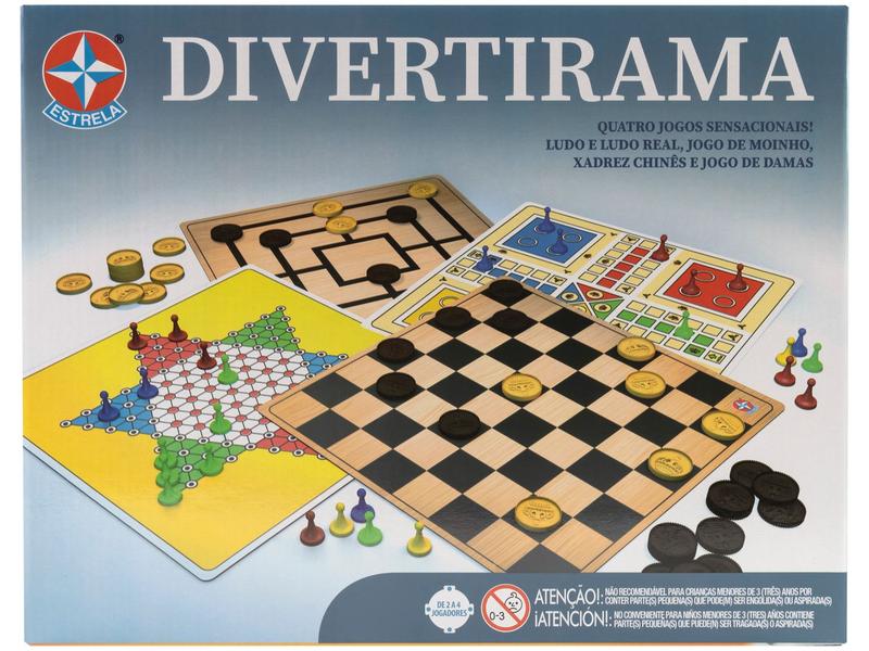 Jogo Divertirama de Tabuleiro Estrela Imagem de Jogo Divertirama de Tabuleiro Estrela