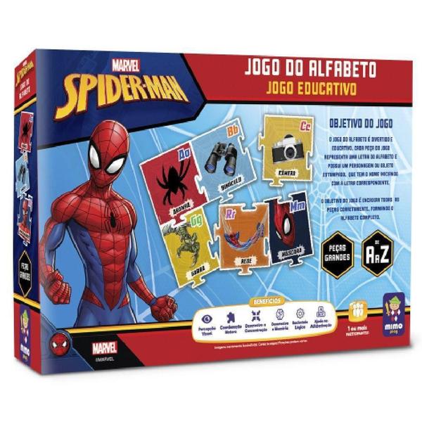 Imagem de Jogo Do Alfabeto Homem Aranha - Mimo