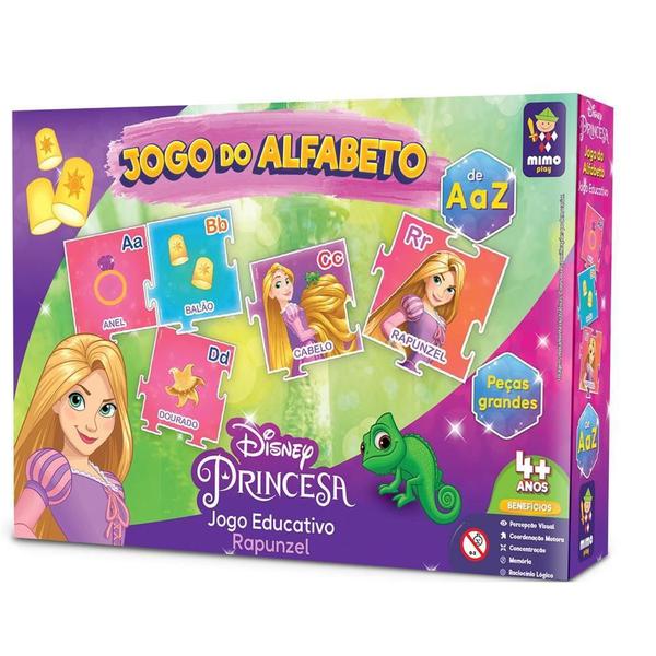 Imagem de Jogo Do Alfabeto Princesas Rapunzel - Mimo