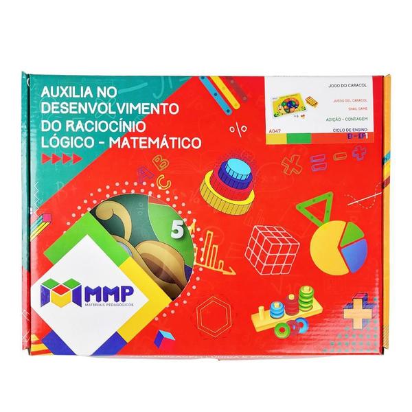 Imagem de Jogo Do Caracol Educativo Material Pedagógico E Didático Mmp