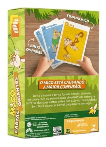 Imagem de Jogo Do Mico 25 Cartas Gigantes 30766 - Copag