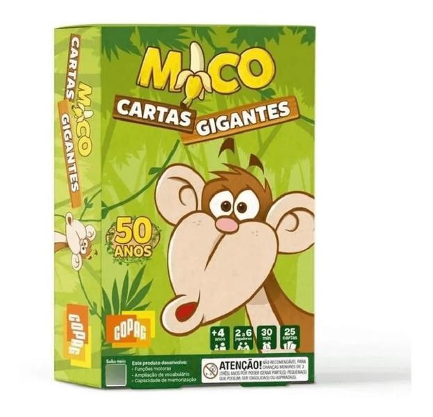 Imagem de Jogo Do Mico 25 Cartas Gigantes 30766 - Copag