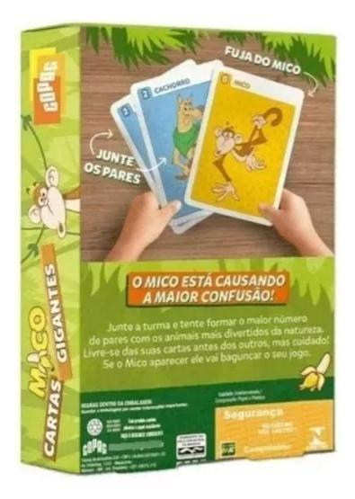 Jogo Do Mico Cartas 50 Anos 55 Cartas Copag Original Imagem de Jogo Do Mico Cartas 50 Anos 55 Cartas Copag Original