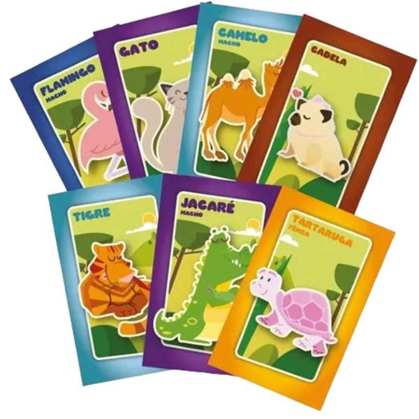 Jogo Do Mico + Jogo Da Memória 56 Cartas 2 Em 1 - Pais & Filhos Imagem de Jogo Do Mico + Jogo Da Memória 56 Cartas 2 Em 1