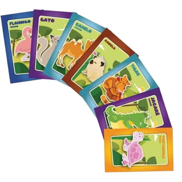 Jogo Do Mico + Jogo Da Memória 56 Cartas 2 Em 1 - Pais & Filhos Imagem de Jogo Do Mico + Jogo Da Memória 56 Cartas 2 Em 1