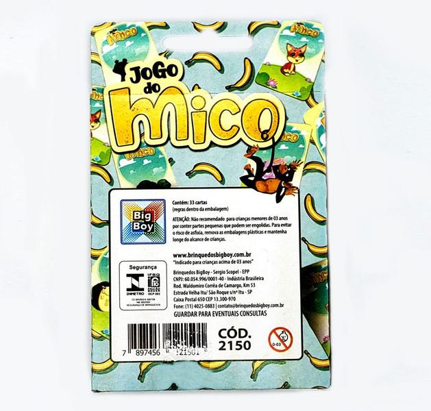 Jogo do Micro com 33 Cartas Interativas - Big Boy - Kit 2 Unidades Imagem de Jogo do Micro com 33 Cartas Interativas - Big Boy - Kit 2 Unidades