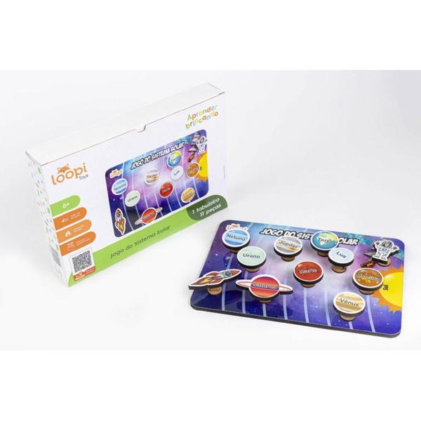 Jogo do Sistema Solar - LOOPI TOYS Imagem de Jogo do Sistema Solar