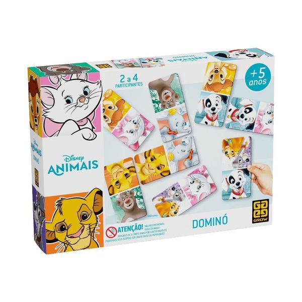 Jogo Domino - Disney Animais GROW Imagem de Jogo Domino - Disney Animais GROW