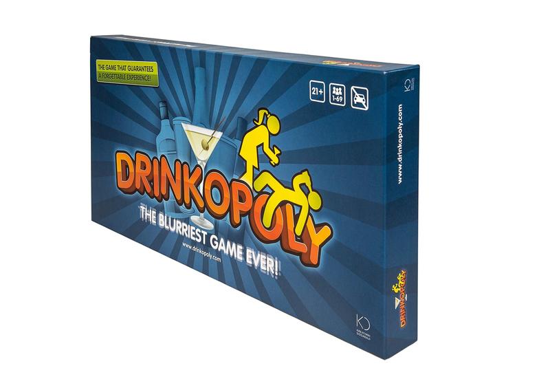 Imagem de Jogo Drinkopoly Fun Drinking para Adultos (+21 anos) - Com Prancha de Jogo