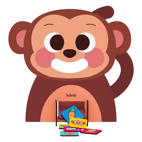 Imagem de Jogo Educativo Alimente Bem O Macaquinho Babebi