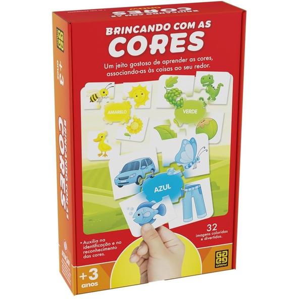 Imagem de Jogo Educativo Brincando Com As Cores 04369 - Grow