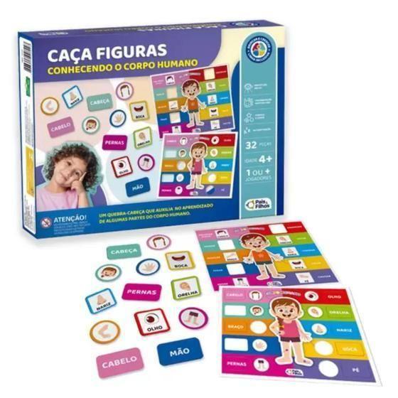 Imagem de Jogo Educativo Caça Figuras Conhecendo O Corpo Humano