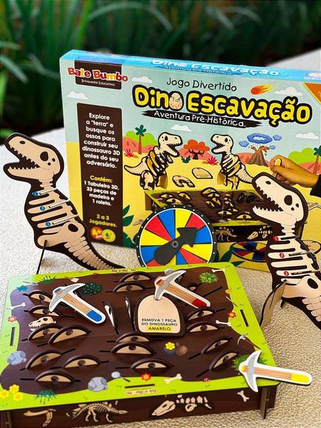 Imagem de Jogo Educativo Dino Escavação Aventura Pré Histórica