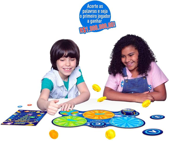 Imagem de Jogo Educativo Divertido Palavra Certa Tabuleiro - Toyster