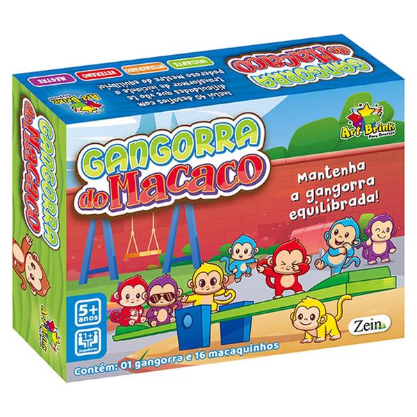 【ganguro_bodaco】20点セット Jogo Educativo Gangorra Do Macaco Coordenação Motora - Art Brink