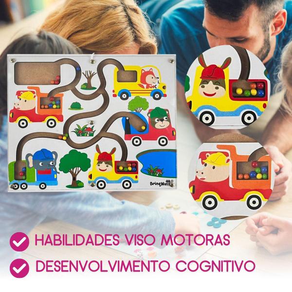 Imagem de Jogo Educativo Infantil Sensorial Carga Magnetica Brinquedo