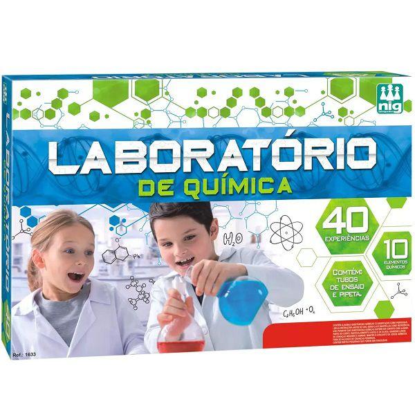 Imagem de Jogo Educativo Laboratorio de Quimica NIG Brinquedos 1633