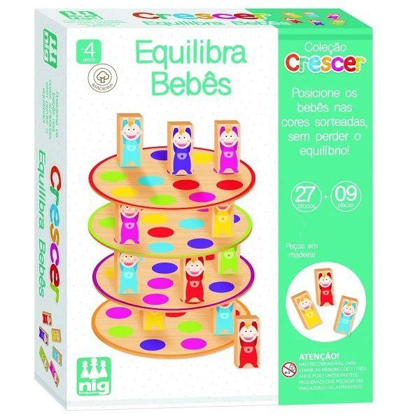 Imagem de Jogo Educativo Madeira Equilibra Bebes NIG Brinquedos 453