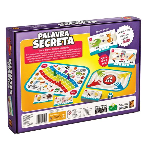 Imagem de Jogo Educativo Para Crianças Palavra Secreta - Grow